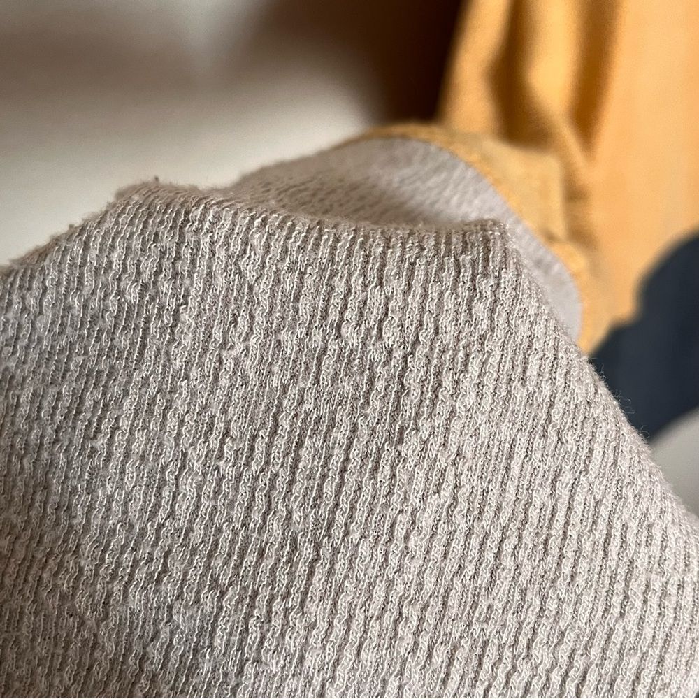 Thml Multi-Color Oversize Colorblock Mock Neck Lo… - image 7